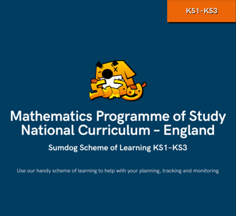 Sumdog's National Curriculum Maths scheme of learning