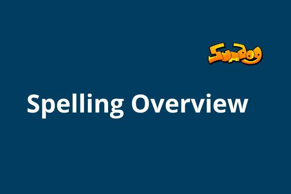Card images - Sumdog Spelling Overview document