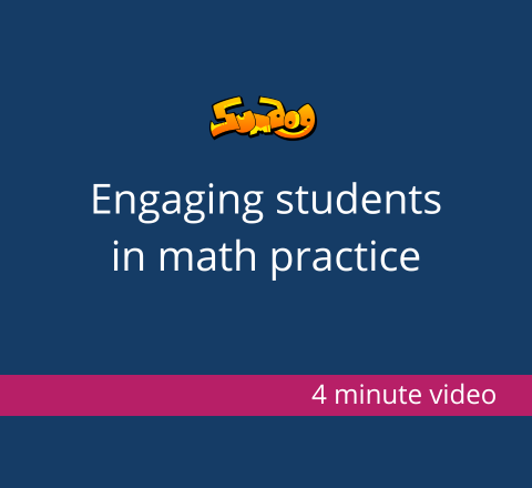 Sumdog's video about engaging students in math practice