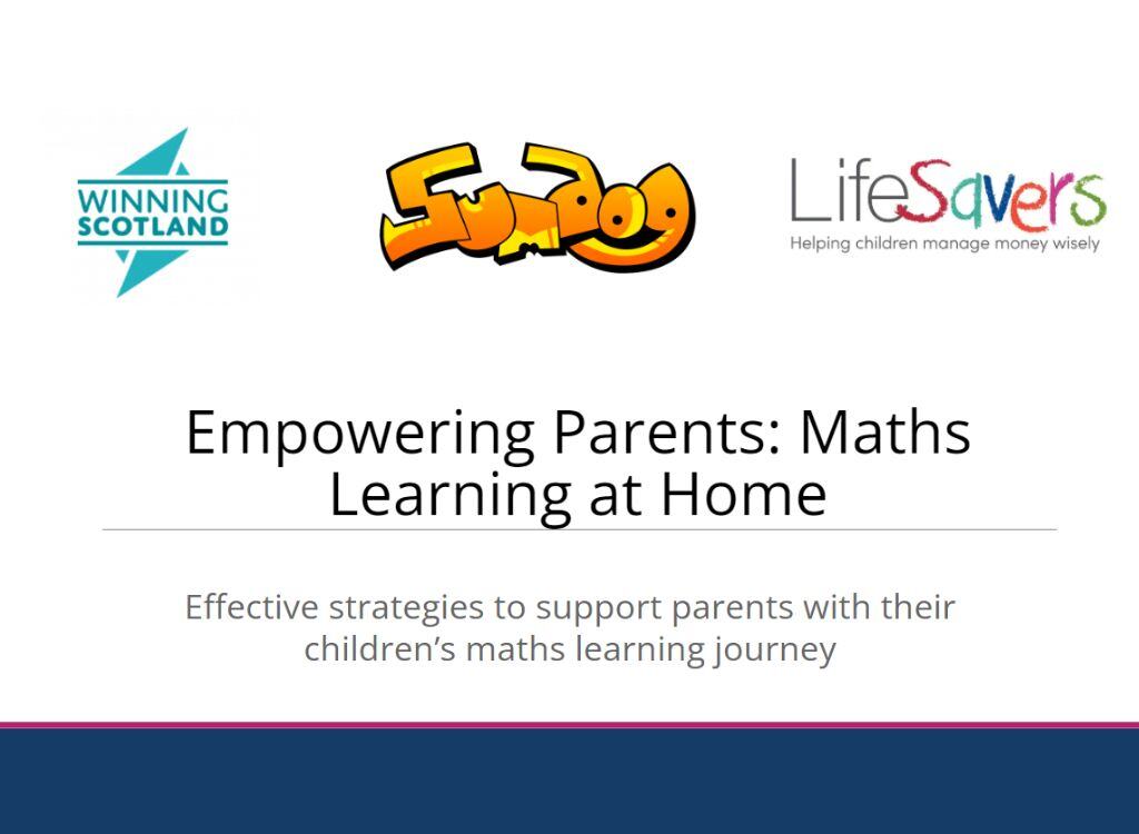 Empowering Parents: Maths Learning at Home webinar