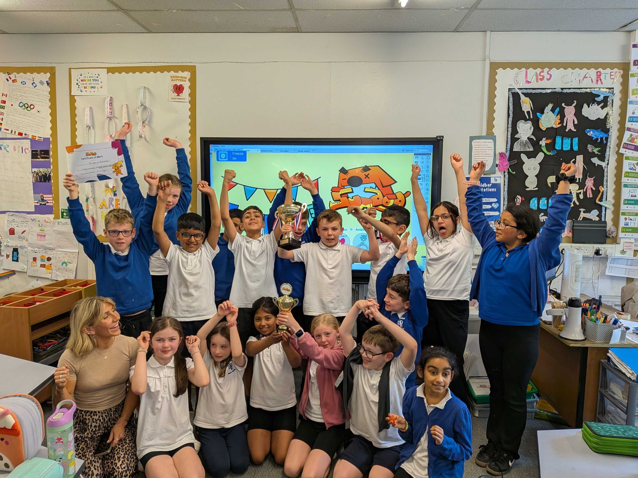 Celebrating Sumdog in East Renfrewshire