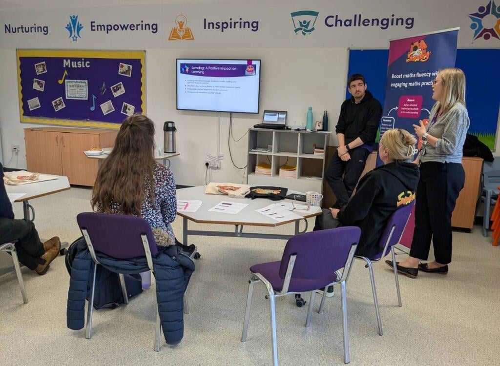 Sumdog Ambassador Open Morning - Didcot Primary jpg