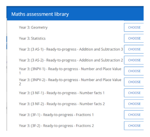 Sumdog low-stakes tests screenshot