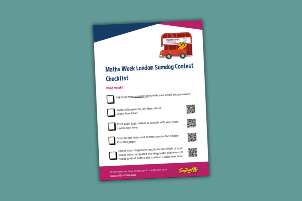Sumdog-Maths-Week-London-contest-checklist-card
