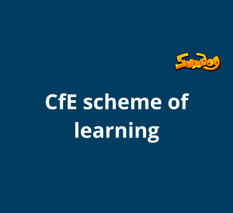 CfE scheme of learning
