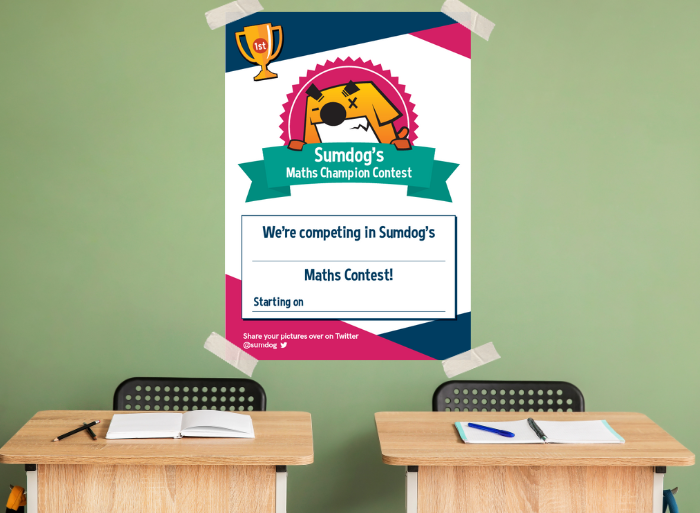 Sumdog Contest Poster