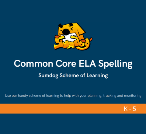 Common Core spelling scheme of learning