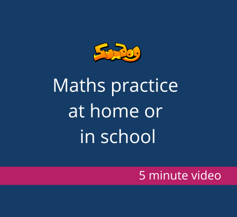 Maths practice at home or in school
