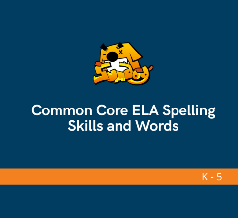 Common Core spelling skills and word lists