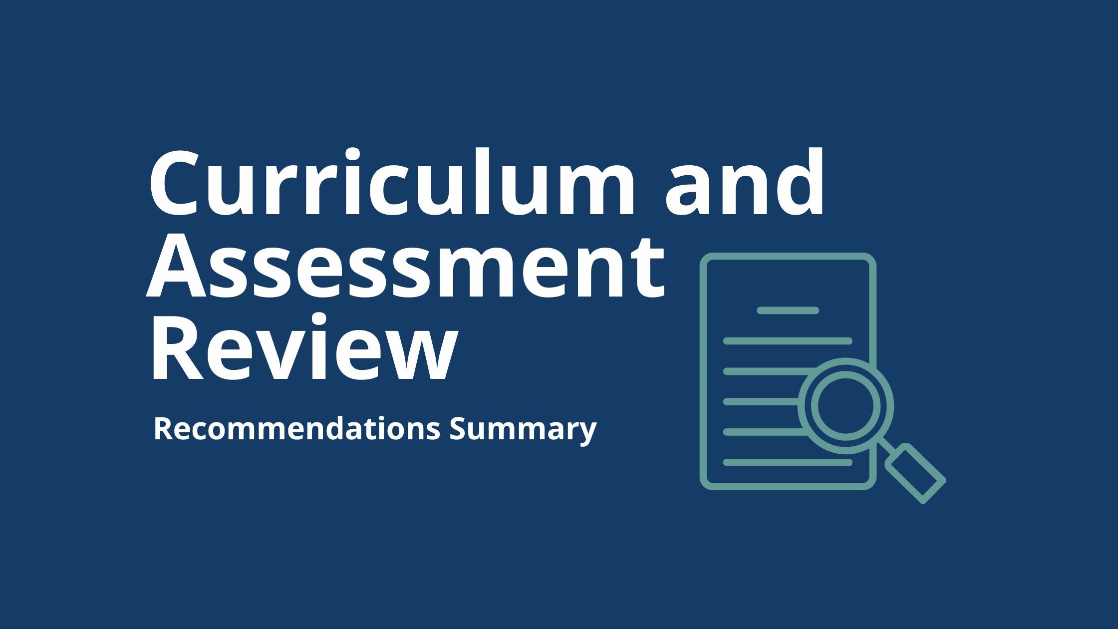 Curriclum and Assessment Review Summary from Sumdog